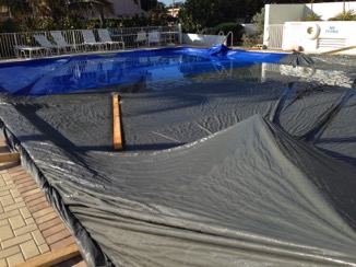 POOL DOWN